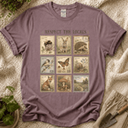 Respect the Locals Garden Friends T-Shirt by Zen & Zucchinis Slow Garden Club