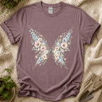 Flower Butterfly Beauty Garden T-Shirt