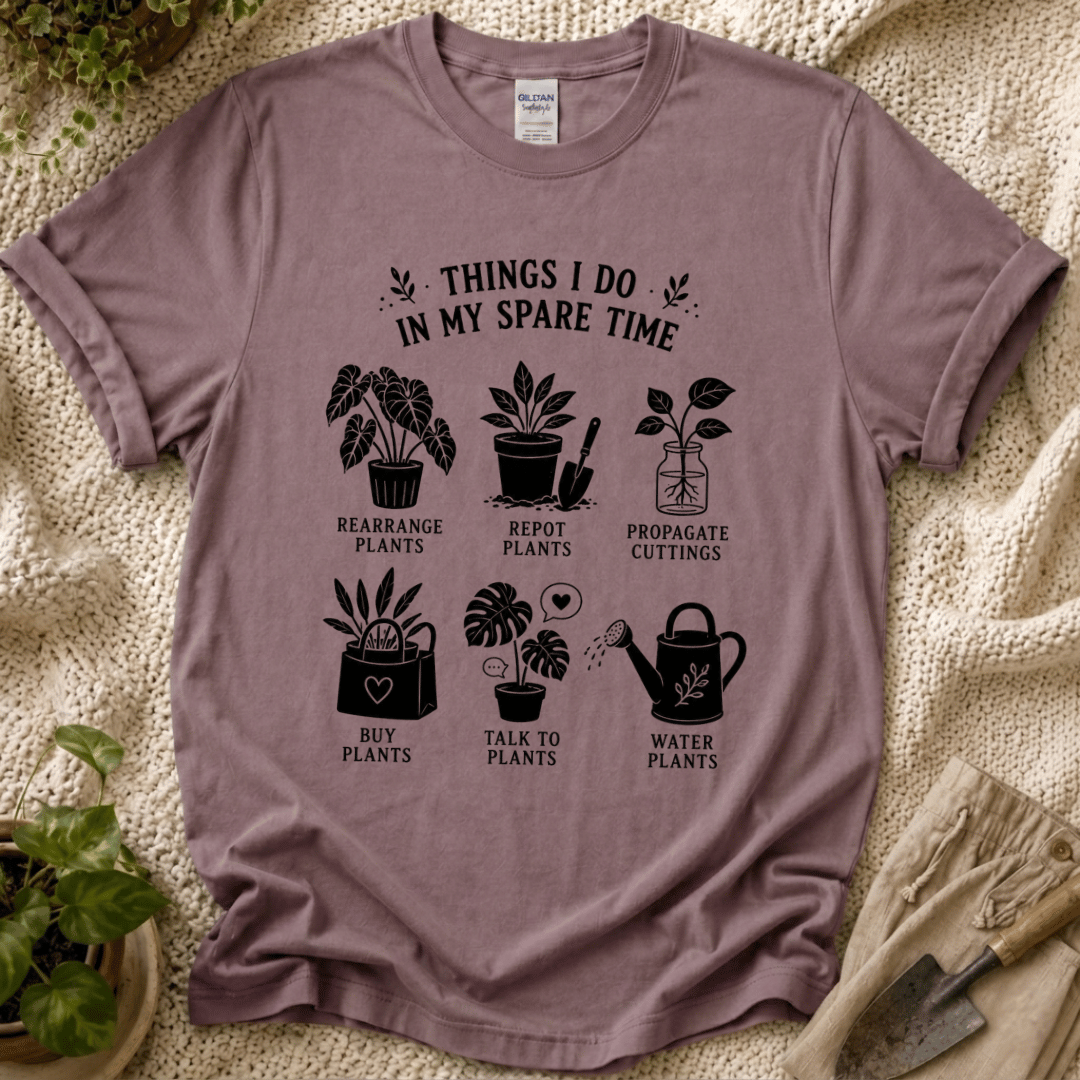 Gardeners Things I Do In My Sparetime T-Shirt