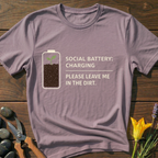 Social Battery Charging T-Shirt