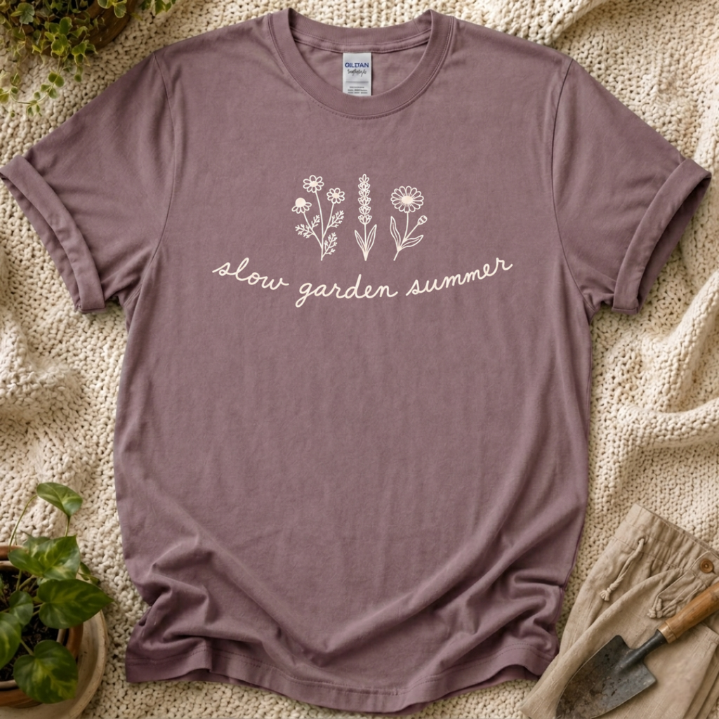 Slow Garden Summer T-Shirt