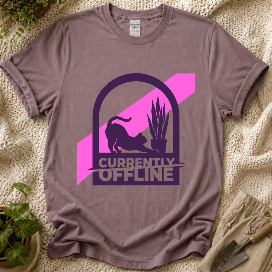 Currently Offline Cat T-Shirt