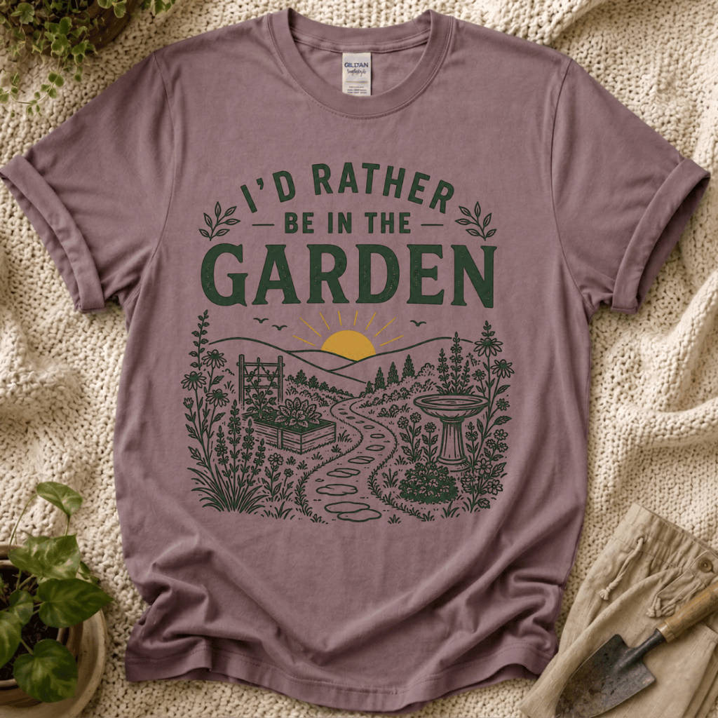 I'd Rather Be In The Garden T-Shirt