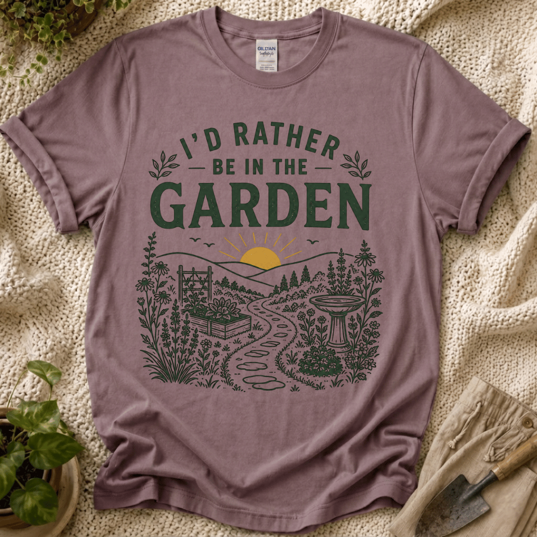 I'd Rather Be In The Garden T-Shirt