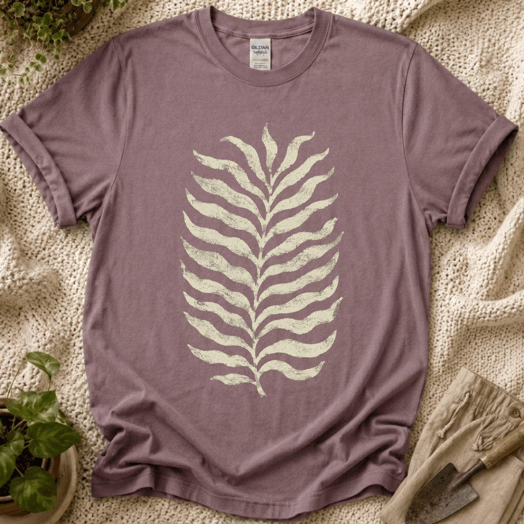 Fern Botanical T-Shirt by Zen & Zucchinis Slow Garden Club