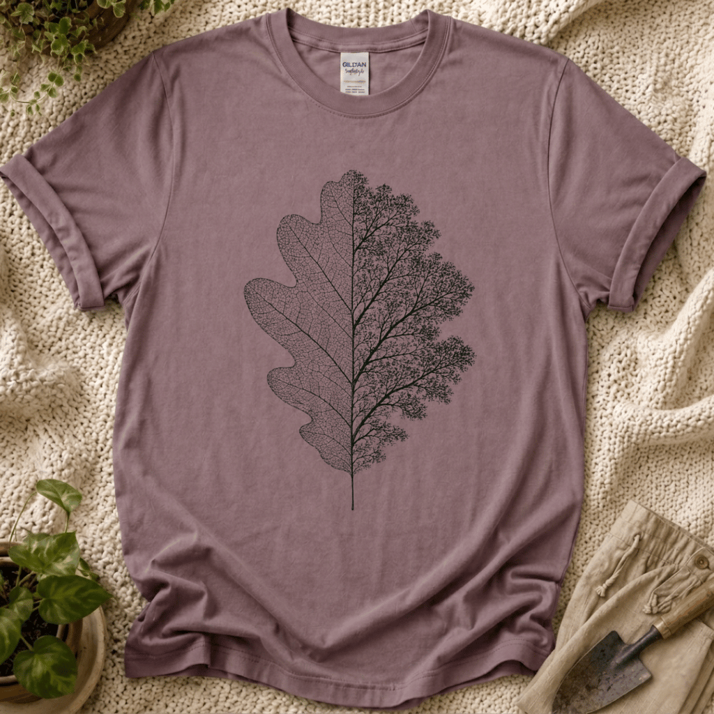 Oak Leaf Botanical Nature T-Shirt