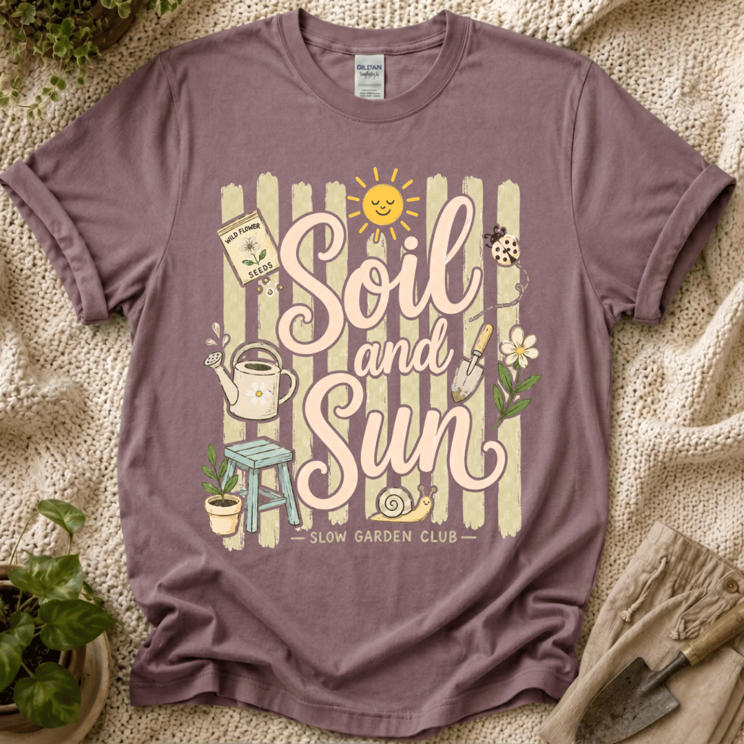 Soil & Sun Summer Garden T-Shirt