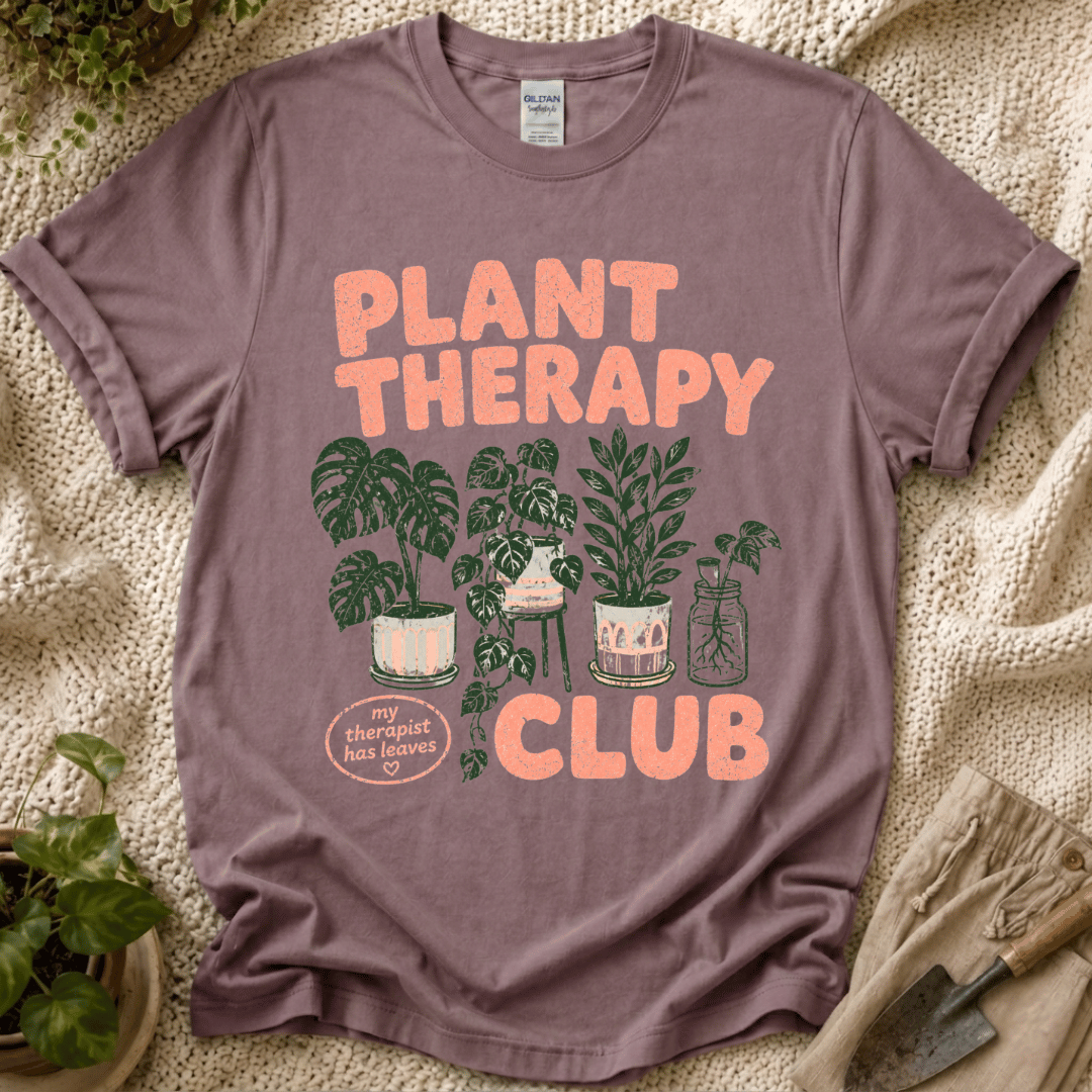 Plant Therapy Club T-Shirt by Zen & Zucchinis Slow Garden Club