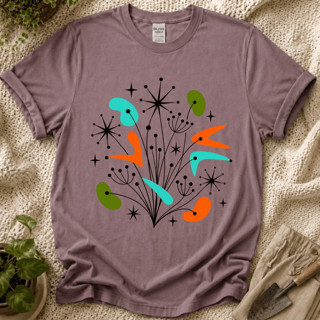 Colorful Wildflower Calm T-Shirt by Zen & Zucchinis Slow Garden Club