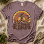 The Hydrator Gardening Pose T-Shirt by Zen & Zucchinis Slow Garden Club