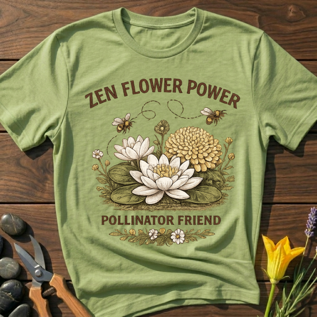 Zen Flower Power T-Shirt