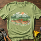 Garden Mountain View T-Shirt