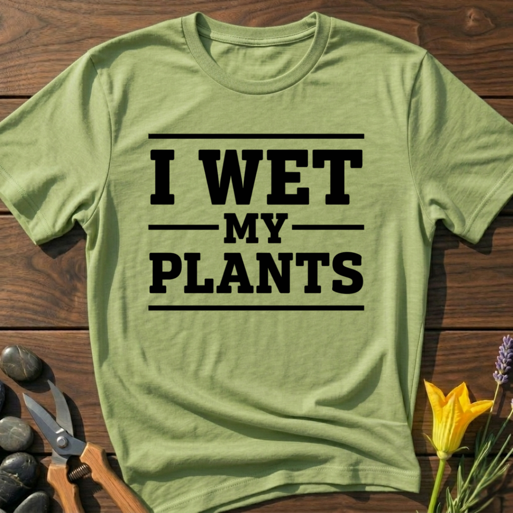 I Wet My Plants T-Shirt