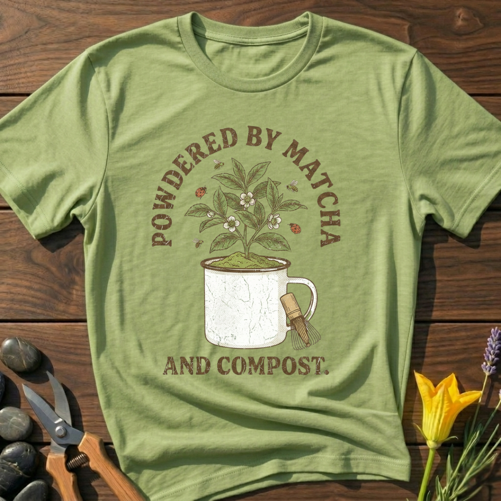 Matcha & Compost - T-Shirt