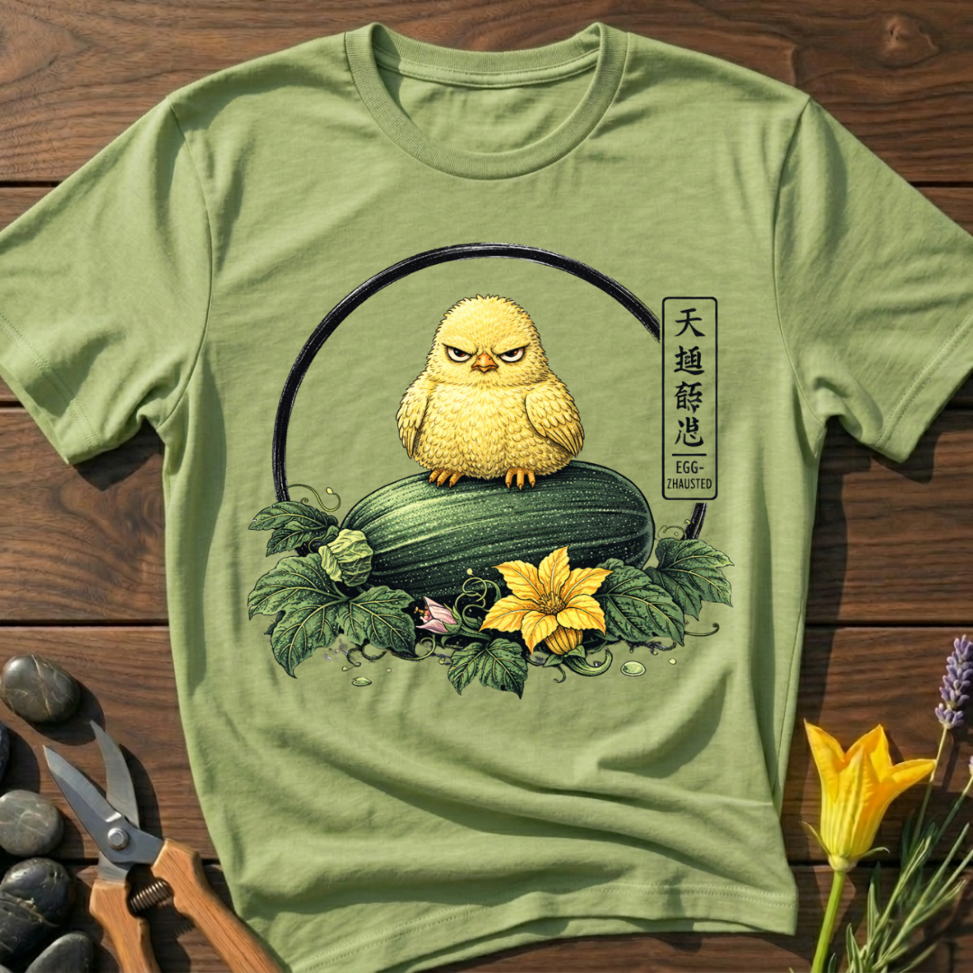 Eggshausted Baby Chicken T-Shirt