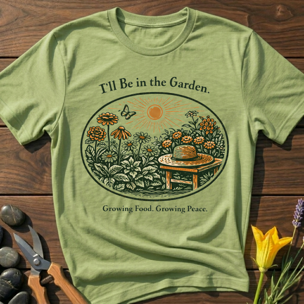 I'll be in the Garden T-Shirt