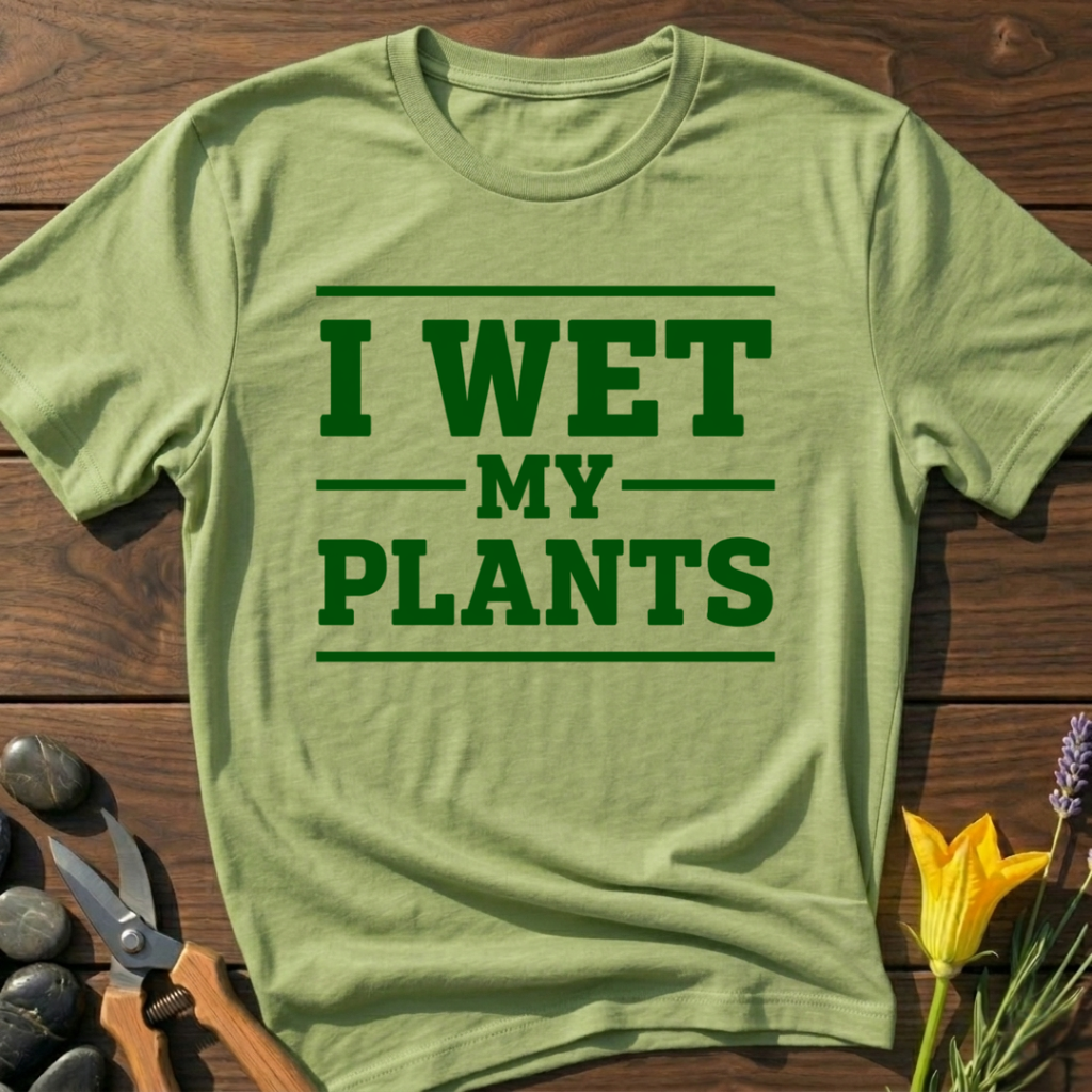 I Wet My Plants T-Shirt