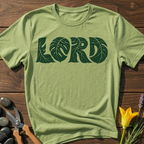 LORD T-Shirt - botanical nature graphic t-shirt, minimalist design, unisex tee for Nature Lovers, Garnder, Farmer, Plant Lovers