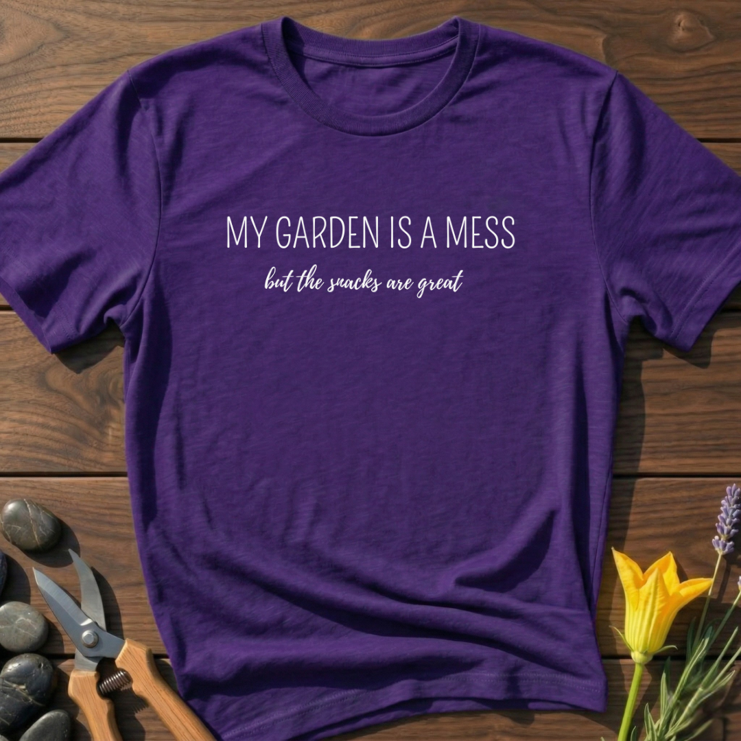 Messy Garden Nice Snacks T-Shirt