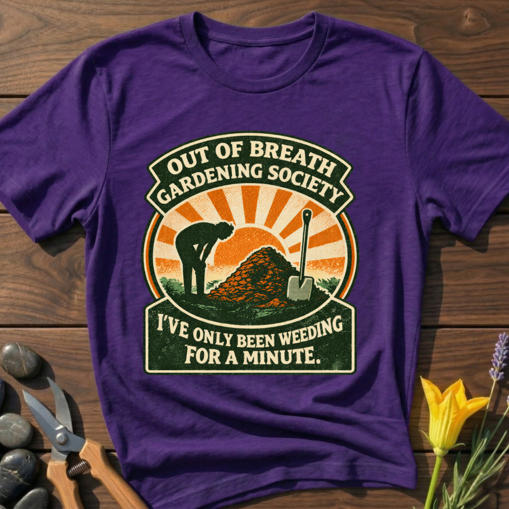 Out of Breath Garden Society T-Shirt