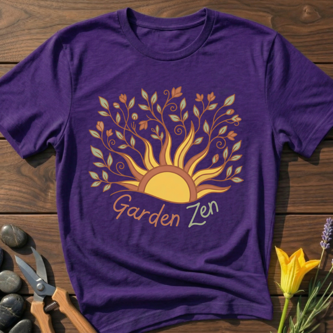 Bloom-Shine Garden Zen T-Shirt