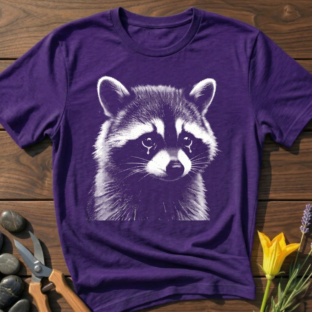 Sad Racoon T-Shirt