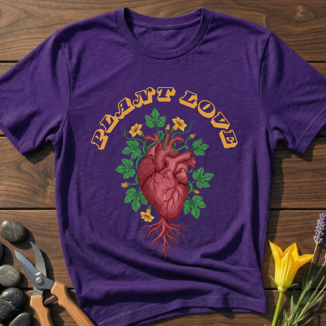 Plant Love Heart T-Shirt