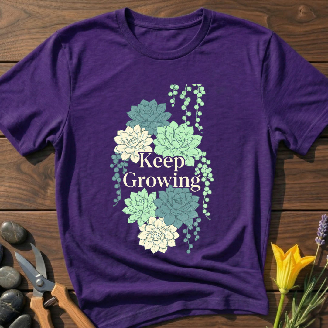 Lotus Keep Growing T-Shirt