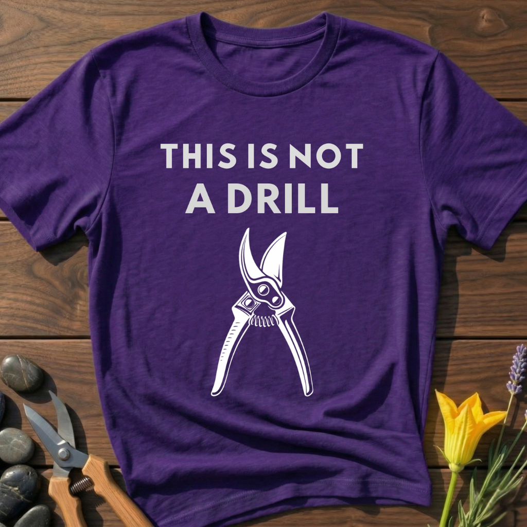 No Drill Garden Scissors T-Shirt