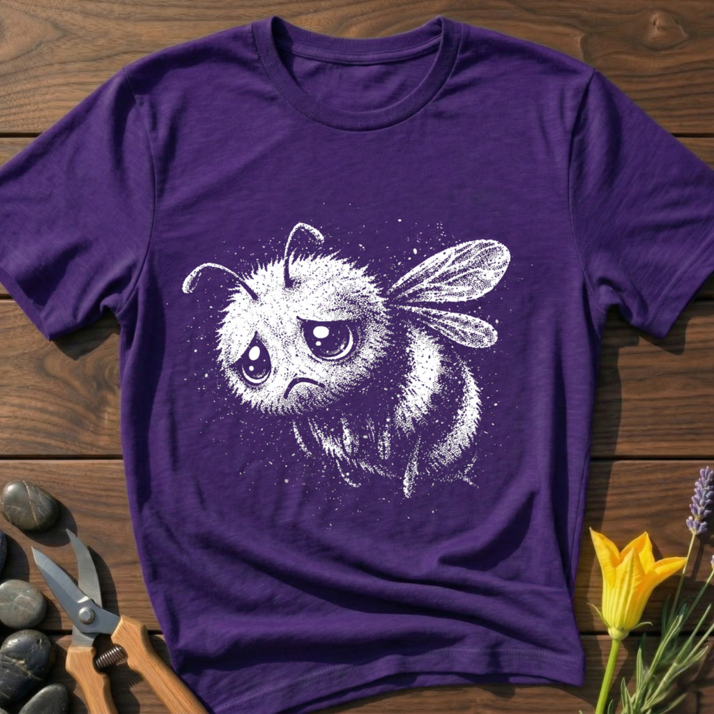 Sad Bee No Pollen Today T-Shirt