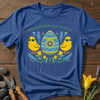 Professional Egg Hunter- T-Shirt - botanical nature graphic t-shirt, minimalist design, unisex tee for Nature Lovers, Garnder, Farmer, Plant Lovers