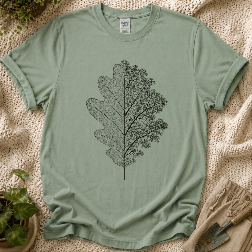 Oak Leaf Botanical Nature T-Shirt