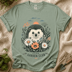 Hedgehog Garden Sunset T-Shirt