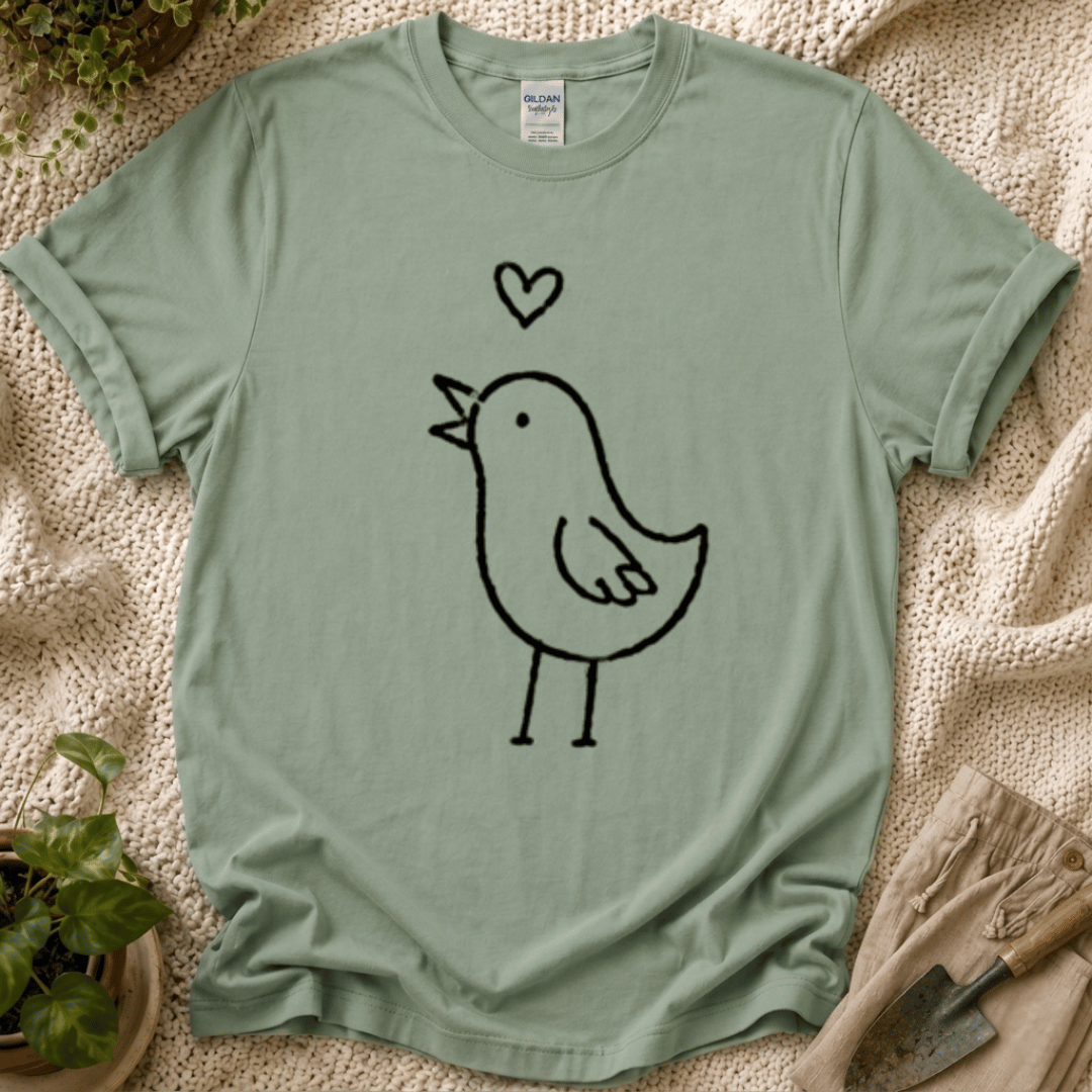 Minimalistic Bird T-Shirt
