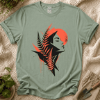Wild Fern Botanical Art T-Shirt - Zen & Zucchinis garden graphic tee