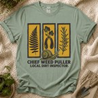 Chief Weed Puller Garden Club T-Shirt