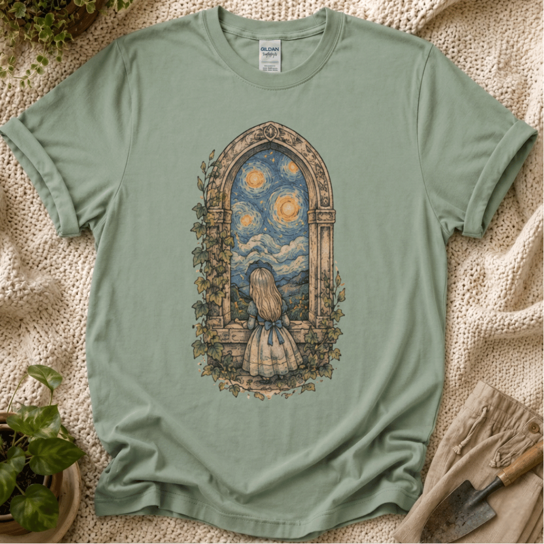 Window Wonderland T-Shirt by Zen & Zucchinis Slow Garden Club