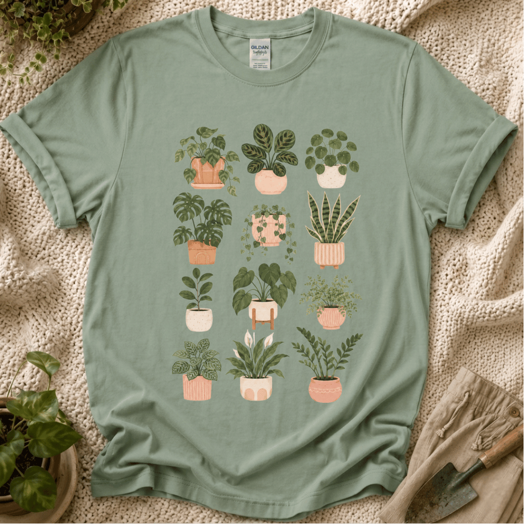 Indoor Plant Lover Collection T-Shirt
