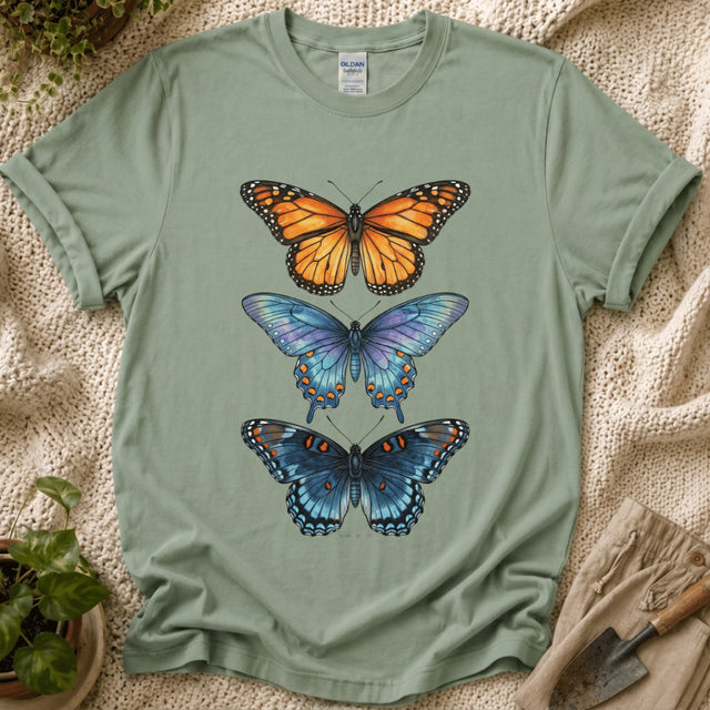 Butterflyies Garden T-Shirt - Zen & Zucchinis garden graphic tee