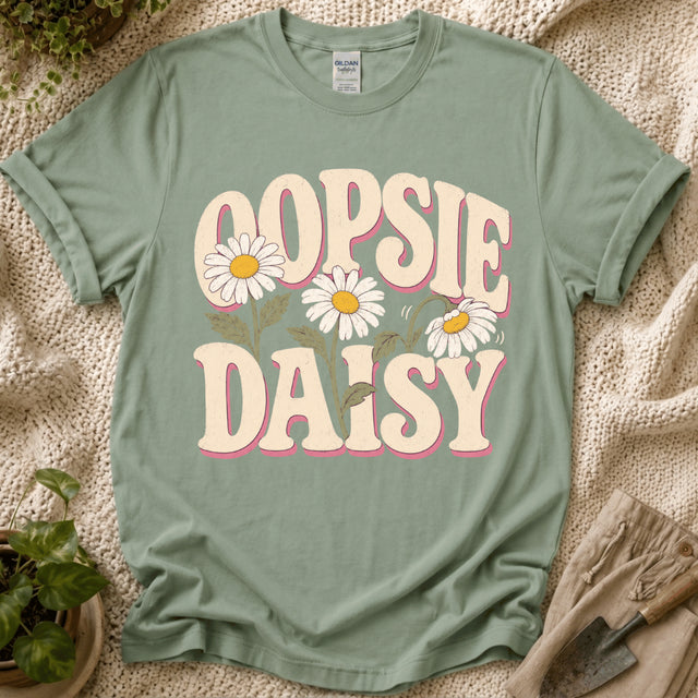 Oopsie Daisy T-Shirt - Zen & Zucchinis garden graphic tee