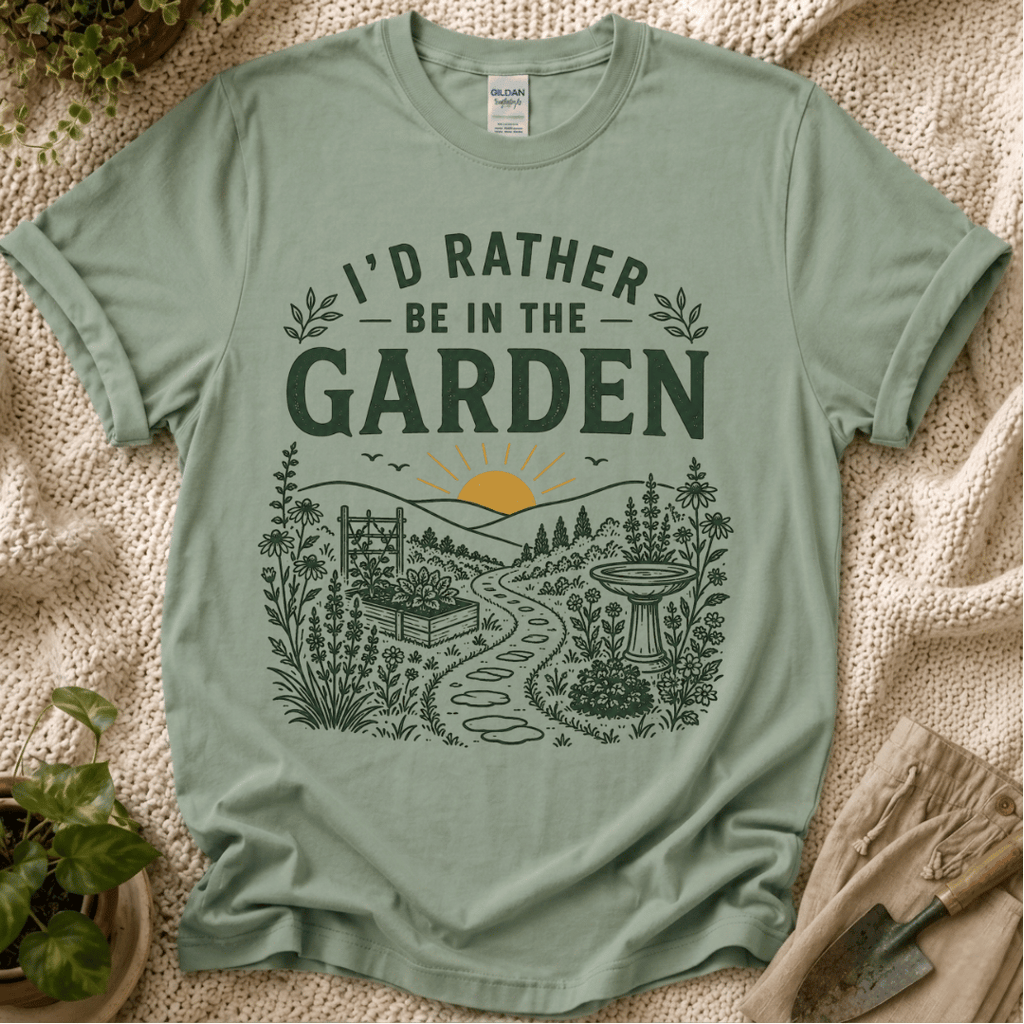 I'd Rather Be In The Garden T-Shirt