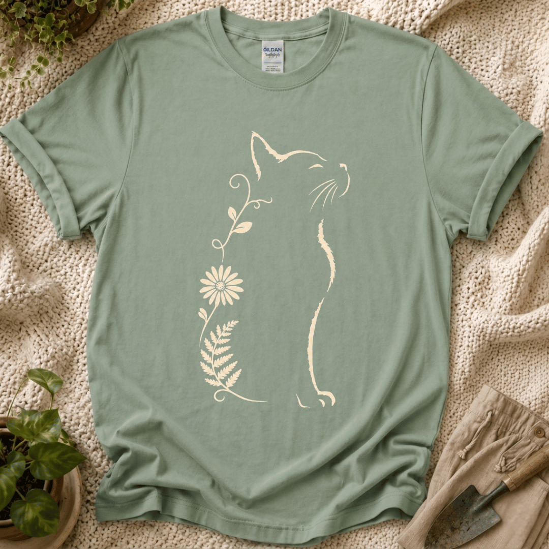 Kitty Flower Symbiotica T-Shirt