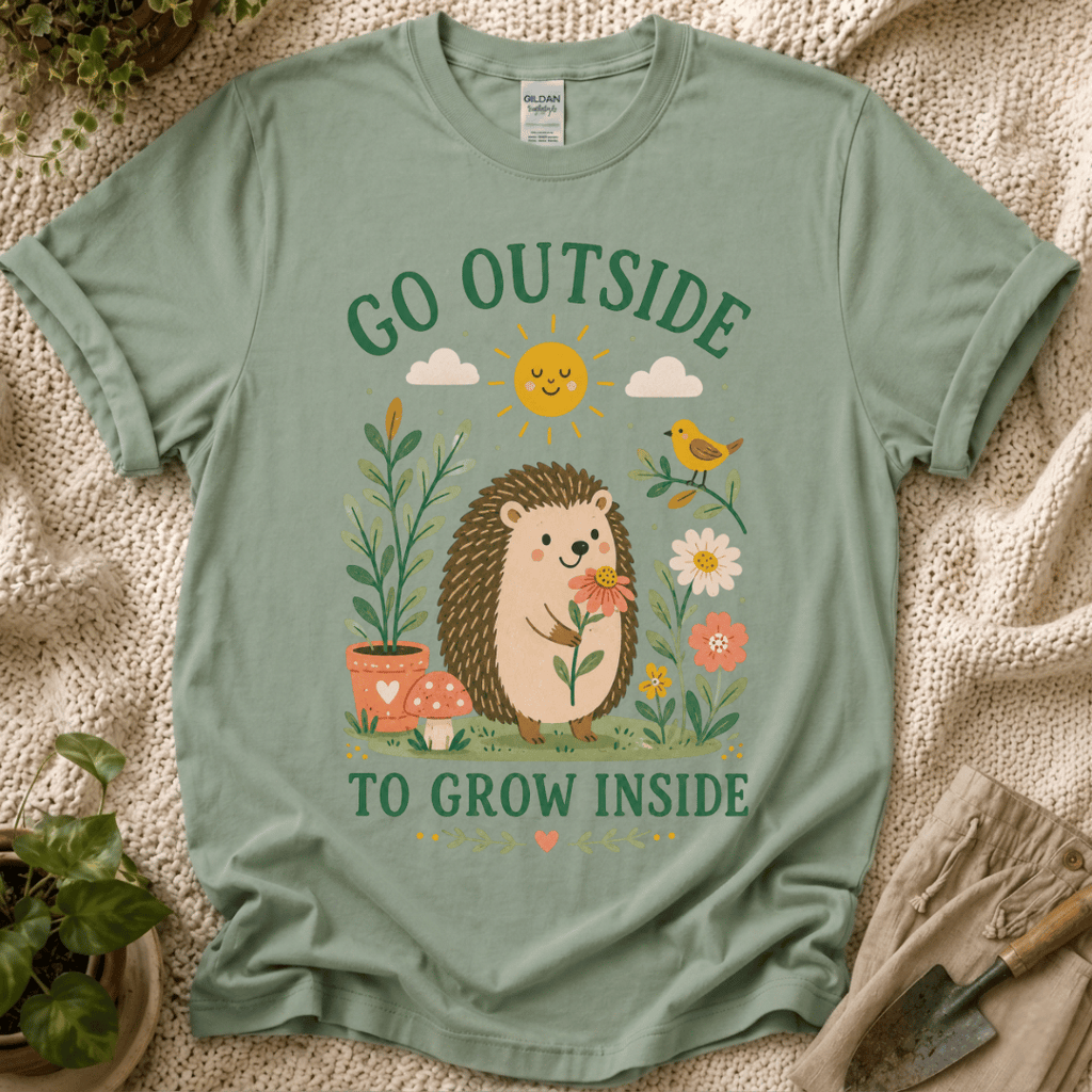 Go Outside To Grow Inside T-Shirt