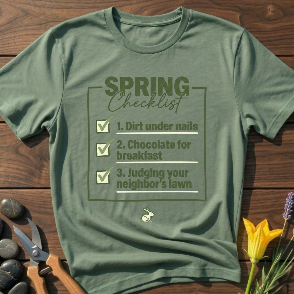 Spring Checklist T-Shirt
