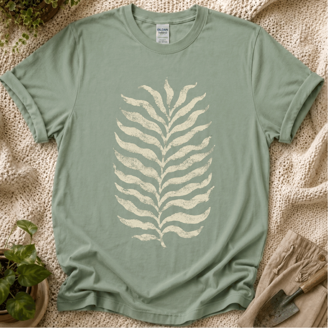 Fern Botanical T-Shirt by Zen & Zucchinis Slow Garden Club