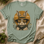 Rooted Sunset Slow Garden Bunny T-Shirt by Zen & Zucchinis Slow Garden Club