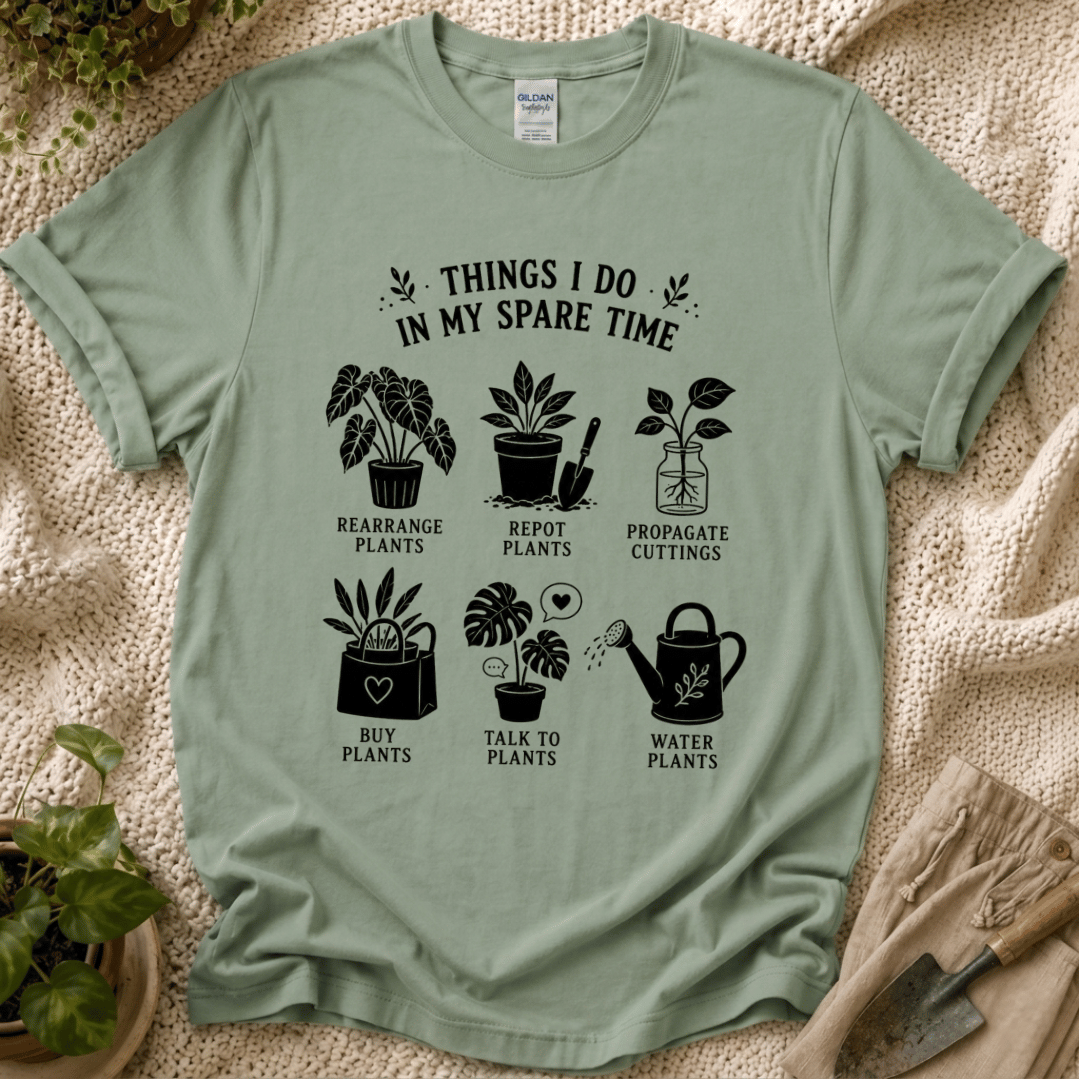 Gardeners Things I Do In My Sparetime T-Shirt