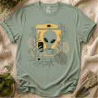 Believe in Slow Mornings Botanic Alien T-Shirt by Zen & Zucchinis Slow Garden Club
