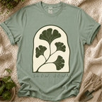 Slow Down Ginkgo T-Shirt by Zen & Zucchinis Slow Garden Club