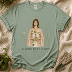 Devoted to Deep Roots Garden T-Shirt by Zen & Zucchinis Slow Garden Club